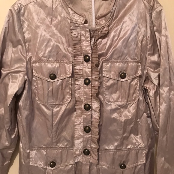 Chico’s Ruffle Texture Rory Jacket - Picture 2 of 5